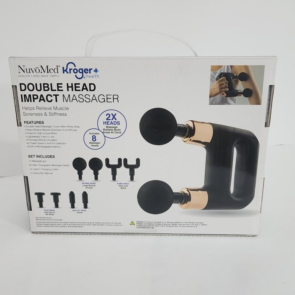 NuvoMed Double Head Impact Massager
